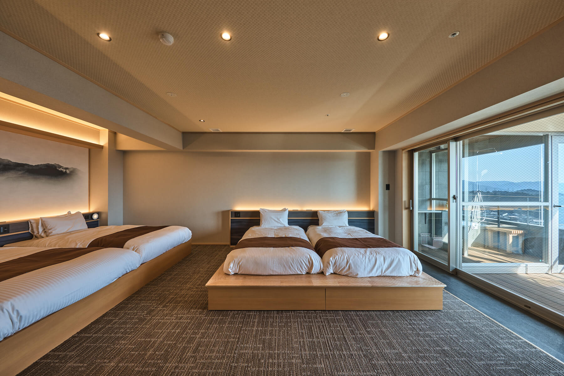 里山スイート SATOYAMA Suiteの寝室